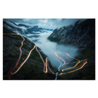 Fotografie trollstigen, Christoph Schaarschmidt, 40 × 26.7 cm