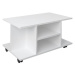 Konferenční stolek Findula 80x40 Cm, Bílý