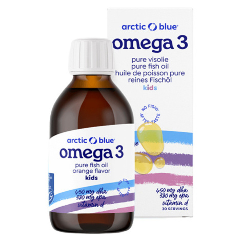 Arctic Blue Kids Omega 3 450 mg DHA + 380 mg EPA + vitamin D 150 ml