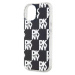 DKNY PC/TPU Checkered Pattern kryt iPhone 14 černý