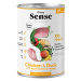 SENSE Konzerva Adult Chicken & Duck 380g