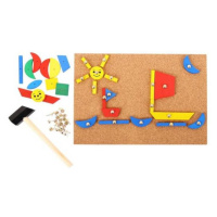 Bigjigs Toys Kreativní zatloukací hra