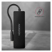 AXAGON HUEG1C 4x USB 3.2 Gen 1 SLIM hub kabel TypeC 14cm