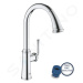 Grohe 30422000 - Dřezová baterie s výsuvnou sprškou, chrom