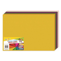 Hedvábný papír 50 × 70 cm, 22 g, 24 listů - mix barev