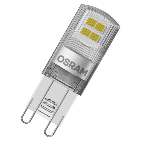 OSRAM LED žárovka PIN20 1,9 W G9 2700 K teple bílá čirá