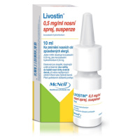 LIVOSTIN 0,5 mg/ml nosní sprej suspense 10 ml