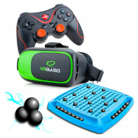 dárek K Svátku Brýle Vr Brýle 3D 360 Stupňů+gamepad+magnetické Šachy