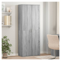 vidaXL Skříň highboard šedá sonoma 70 x 35 x 180 cm kompozitní dřevo