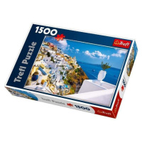 TREFL - Puzzle Santorini - Řecko.