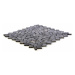 Divero Garth 678 Mramorová mozaika šedá obklady 1 m² - 55,5 x 55,5 cm
