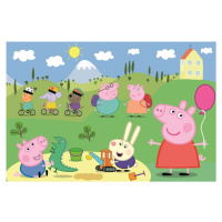 Puzzle Prasátko Peppa Veselý den MAXI