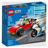 LEGO City 60392 Honička auta s policejní motorkou