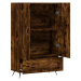 vidaXL Skříň highboard kouřový dub 69,5 x 31 x 115 cm kompozitní dřevo