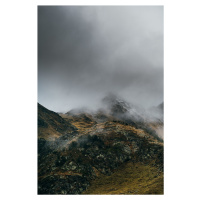 Umělecká fotografie Clouds over the peak, Javier Pardina, (26.7 x 40 cm)