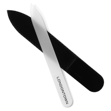Londontown Glass Nail File White skleněný pilník na nehty 1 ks