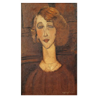 Obrazová reprodukce Renee, Modigliani, Amedeo, 24.4 × 40 cm