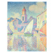 Obrazová reprodukce The Clocktower at St. Tropez, 1896, Signac, Paul, 30 × 40 cm