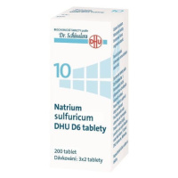 DHU Schüsslerovy soli Natrium sulfuricum D6 200 tablet