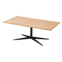 Konferenční stolek NOLAN dub/černá