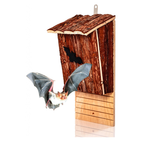 Blumfeldt Domeček pro netopýry, ptačí budka, pomoc při přezimování, celoročně obyvatelný, jedlov