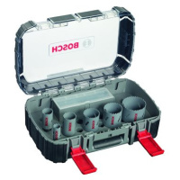 BOSCH 11dílná sada bimetalových děrovek HSS pro elektrikáře 22–65 mm 2.608.580.886