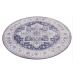 Nouristan - Hanse Home koberce Kusový koberec Asmar 104003 Mauve/Pink kruh - 160x160 (průměr) kr