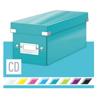 LEITZ WOW Click & Store CD 14.3 x 13.6 x 35.2 cm, ledově modrá