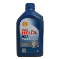 Motorový olej Shell Helix HX7 5W-40 1L