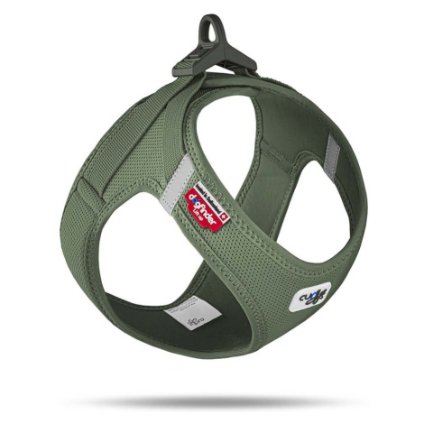 Curli Postroj pro psy se sponou Air-Mesh Moss XL, 12-18 kg