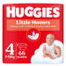 Huggies Little Movers 4 7-18 kg jednorázové plenky 66 ks