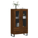 vidaXL Skříň highboard hnědý dub 69,5 x 31 x 115 cm kompozitní dřevo