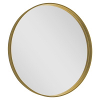 Sapho NOTION kulaté zrcadlo v rámu ø 80cm, zlato mat
