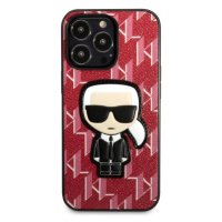 Karl Lagerfeld červený krycí Pouzdro pro iPhone 13 Pro Max