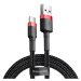 Kabel Baseus Cafule USB-C cable 2A 3m (Black+Red)