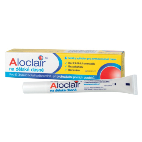 Aloclair na dětské dásně gel 10 g