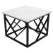 ASIR Konferenční stolek WODA bílá metal