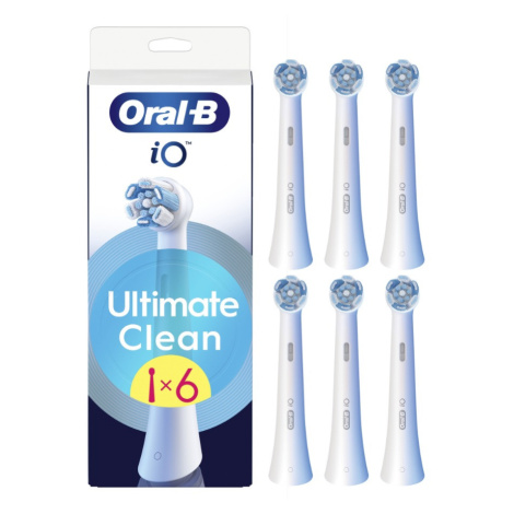 Oral-B iO Series Ultimate Clean kartáčkové hlavy 6 ks bílé