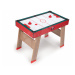 Fotbalový stůl Powerplay 4v1 Smoby dřevěný a kulečník, hokej, stolní tenis hrací plocha 94*60 cm