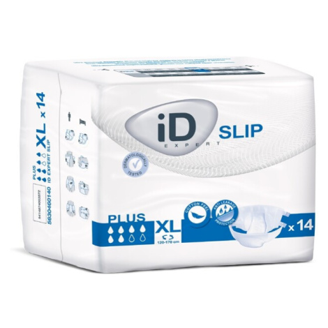 KALHOTKY ABSORPČNÍ ID SLIP X-LARGE PLUS BOKY 120-170CM,3200ML,PRODYŠNÉ,14KS