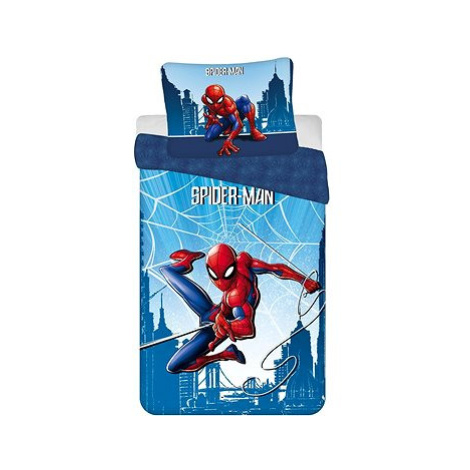 Jerry Fabrics Spider-man Blue 04 140 × 200, 70 × 90 cm