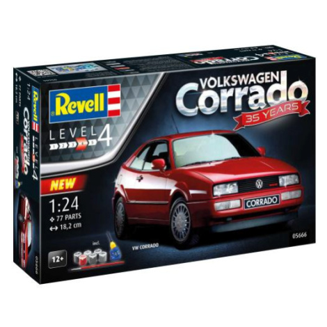 Gift-Set auto 05666 - 35 Years "VW Corrado" (1:24) Revell