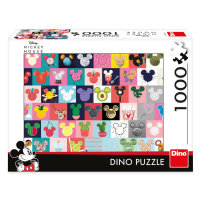 Puzzle Mickey uši 1000 dílků - Dino