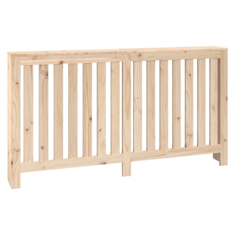 vidaXL Kryt na radiátor 153 x 19 x 84 cm masivní borové dřevo