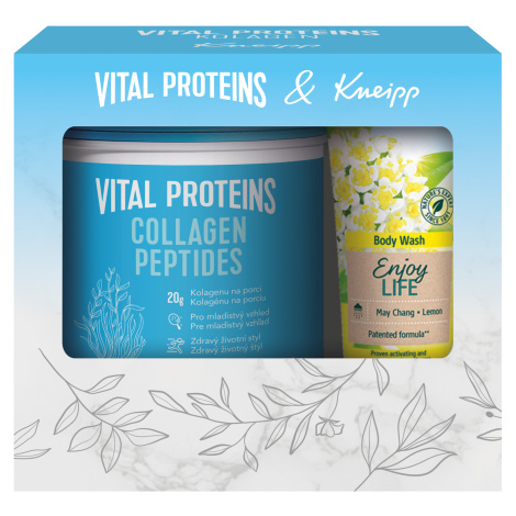 VITAL PROTEINS Dárkové balení Collagen Peptides 567g + Kneipp sprchový gel 200ml