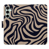 iSaprio Flip pouzdro Zebra Black 02 pro Samsung Galaxy S23 FE