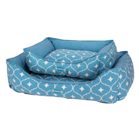 Scruffs Casablanca Box Bed - modrý XL - 90 x 70 cm