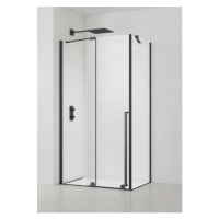 Sprchový kout obdélník 140x80 cm SAT Walk-In Xmotion SATBWIXM140STE80C