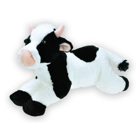 Kráva plyšová ležící 40cm 0m+ Mikro Trading