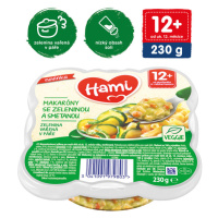 HAMI Talířek masozeleninový Mini-makaróny se zeleninou a smetanou 230g, 12+